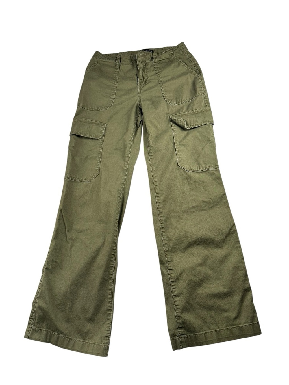 Sanctuary Army Green Cargo Pants Mid Rise Utility Size 25 - Picture 2 of 9